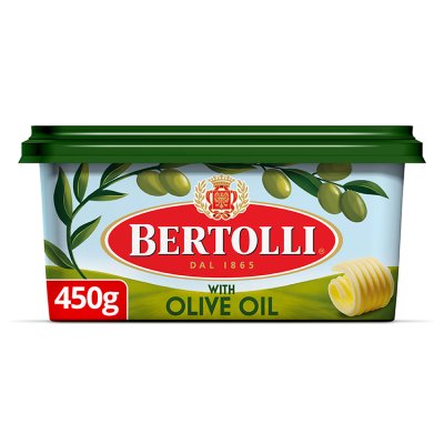 Bertolli olive oil spread 450g (British brand)