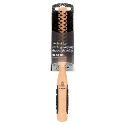Kent round bristle brush for curling and shaping - British product