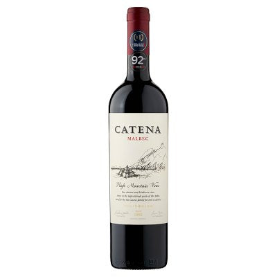 Catena Malbec red wine 75cl bottle - British product
