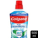 Colgate Plax Cool Mint mouthwash 500ml (British brand)