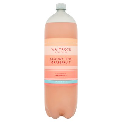 Waitrose cloudy pink grapefruit drink 2 litre, imported from the UK