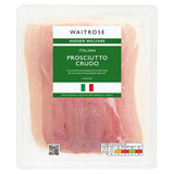 Waitrose Italian prosciutto crudo 70g pack of six slices - British product