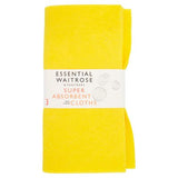 Waitrose super absorbant cleaning cloths 3 pack (British brand)