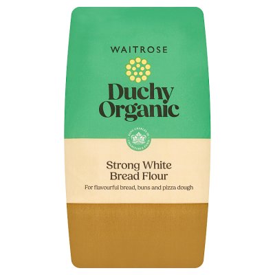 Duchy Organic strong white bread flour 1.5kg (British brand)
