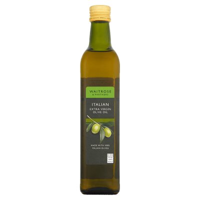 Waitrose extra virgin olive oil 500ml (British brand)