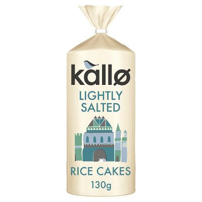 Kallo low fat wholegrain rice cakes 130g, UK version