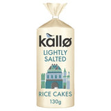 Kallo low fat wholegrain rice cakes 130g, UK version