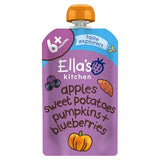 Ella's Kitchen baby food pouch sweet potatoes pumpkins apples blueberries 120g (British brand)