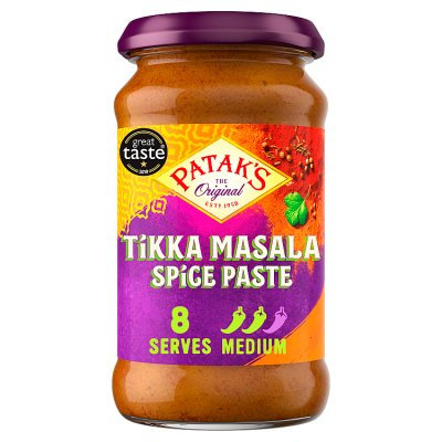 Patak's tikka masala paste 283g, imported from the UK