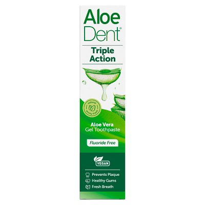 Aloe Dent Triple Action toothpaste 100ml - British product