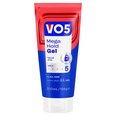 VO5 Mega Hold hair styling gel 200ml - British product