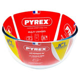 Pyrex clear borosilicate mixing bowl 2.3L (British brand)