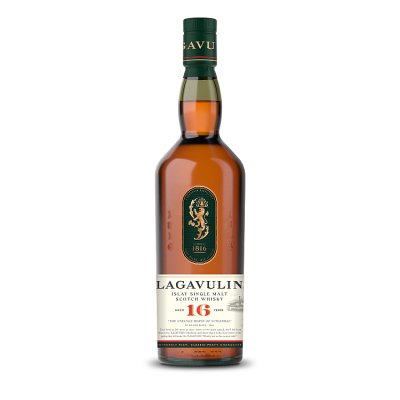 Lagavulin 16 Year Old single malt scotch whisky 70cl, UK version