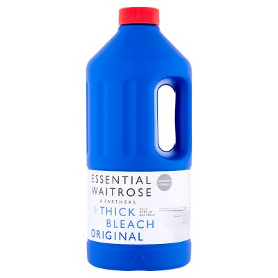 Essential Waitrose thick bleach original 2L (British brand)