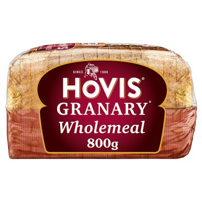 Hovis Granary Wholemeal sliced bread 800g, UK version