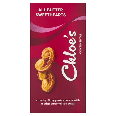 Chloe's all butter sweetheart pastries 100g - British product