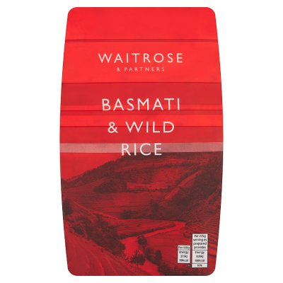 Waitrose Basmati & Wild Rice 1kg - British product
