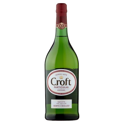 Croft Particular pale sherry 1L bottle - British product