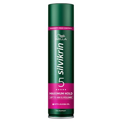 Silvikrin Maximum Hold Hairspray 400ml, UK version