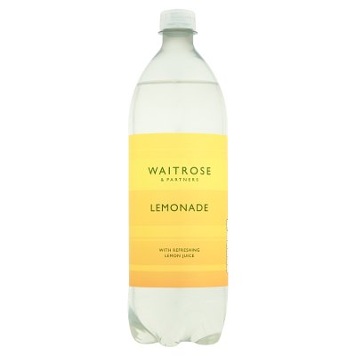 Waitrose sparkling lemonade 1 litre - British product