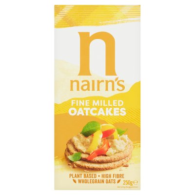 Nairn's Oat Cakes Fine Milled 250g - British product