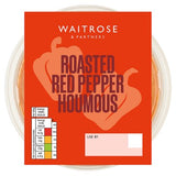 Waitrose roasted red pepper houmous 200g (British brand)