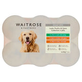 Waitrose dog food meat selection in jelly 6x400g, UK version