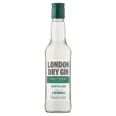 Waitrose London Dry Gin 35cl bottle - British product