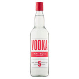 Waitrose vodka 70cl, UK version