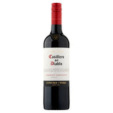 Casillero Del Diablo Cabernet Sauvignon red wine 75cl (British brand)
