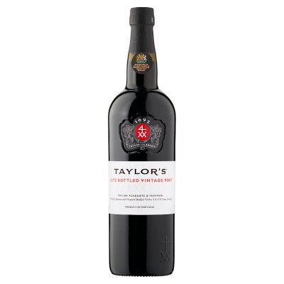 Taylors Late Bottled Vintage port wine 75cl, UK version