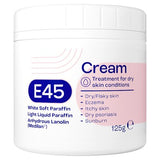 E45 cream emollient 125g, UK version