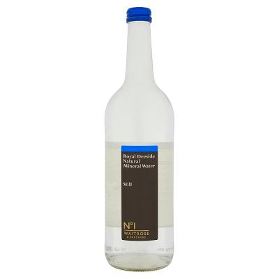 Waitrose No.1 Royal Deeside still water 750ml, UK version