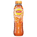 Lipton peach iced tea 500ml bottle, imported from the UK
