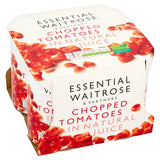 Waitrose Essential chopped tomatoes in natural juice 4x400g (British brand)