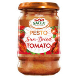 Sacla sun-dried tomato pesto 190g, imported from the UK