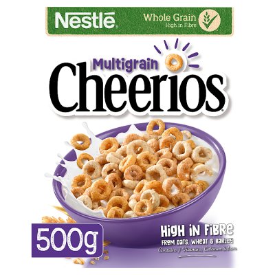 Nestle multigrain Cheerios cereal 500g (British brand)