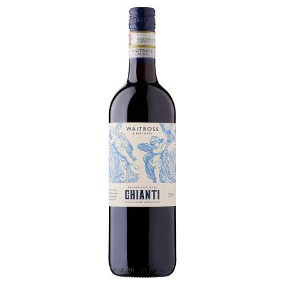 Waitrose Chianti Tuscany red wine 75cl, imported from the UK