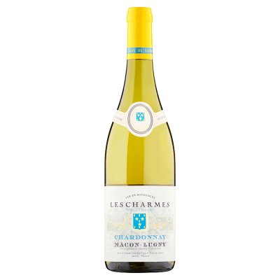 Cave de Lugny Les Charmes Mâcon-Lugny white wine 75cl, imported from the UK