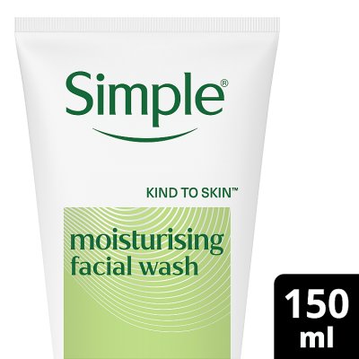 Simple Kind to Skin Moisturising Facial Wash 150ml, UK version