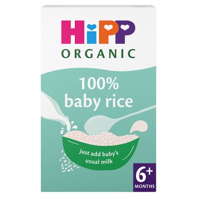 HiPP organic baby rice 160g for weaning - British product