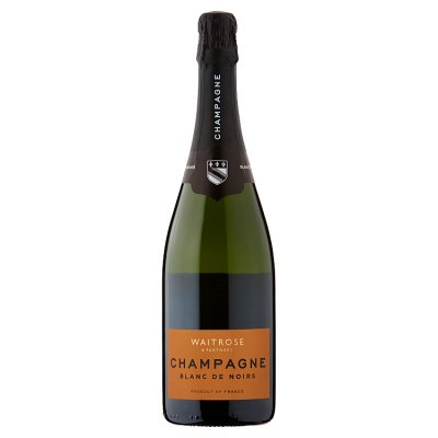 Waitrose Champagne Blanc de Noirs 75cl (British brand)