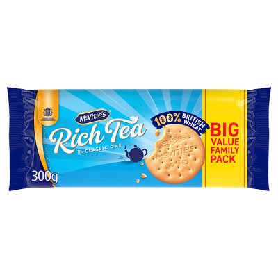 McVitie's Rich Tea biscuits classic 2x300g (British brand)