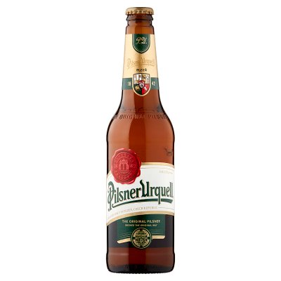 Pilsner Urquell lager single bottle 500ml - British product