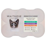 Waitrose cat food meat selection in jelly 6x400g, UK version