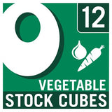 Oxo vegetable stock cubes 12 pack 71g (British brand)