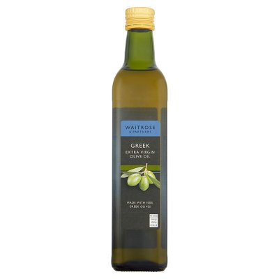 Waitrose Greek extra virgin olive oil 500ml - British product