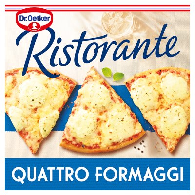 Dr. Oetker Ristorante Quattro Formaggi pizza 340g, UK version