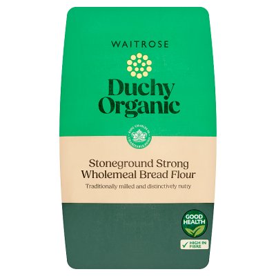 Duchy Organic stoneground wholemeal bread flour 1.5kg, UK version