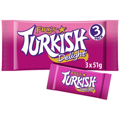 Fry's Turkish Delight multipack 3x51g - British product
